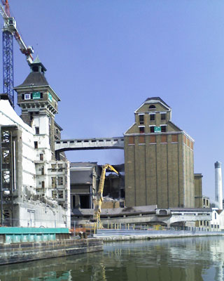Transformation des Moulins de Pantin